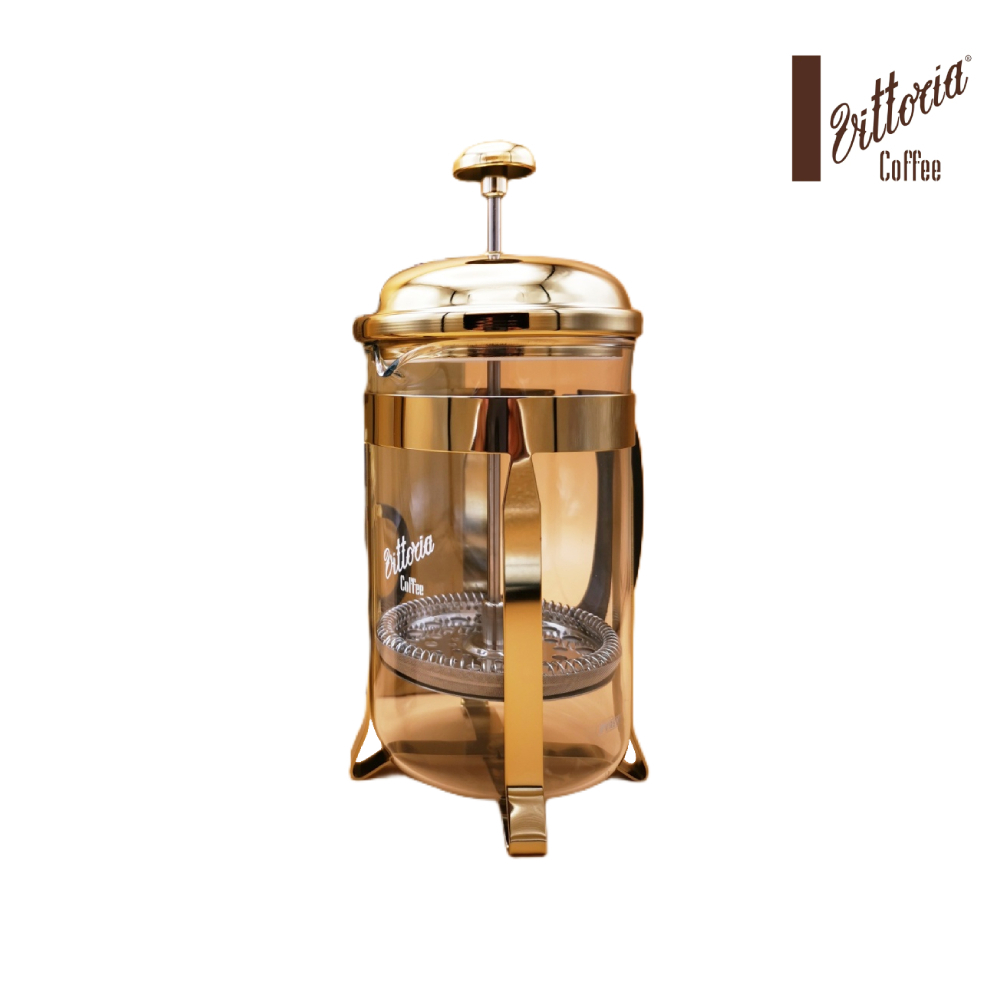 Vittoria Coffee Plunger Kit 6 Cups French Press เครื่องชงกาแฟ เฟรนช์เพรส ดั้งเดิม