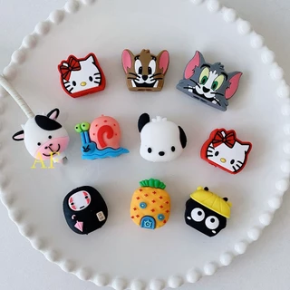 【ส่งจากไทย 150ลาย】Cable Bite ที่กันสายหัก ลายการ์ตูน cable protector สำหรับ สายชาร์จ สำหรับiP/Type-C