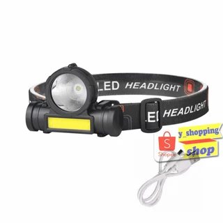 L-108 flashlightพกพา ไฟฉายคาดหัว ตัวเล็ก สว่างมากUSB Rechargeable 3โหมด