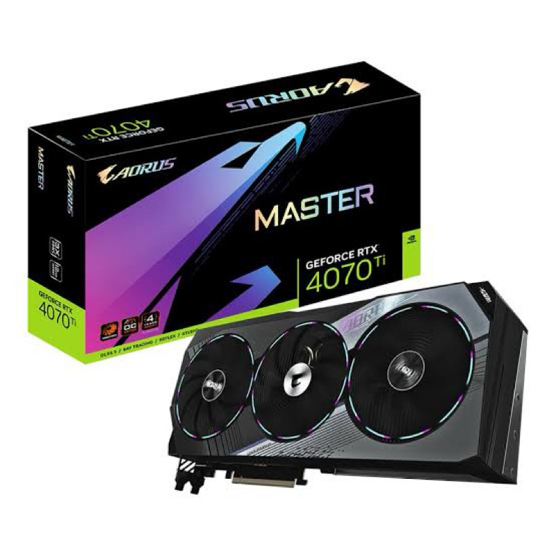 GIGABYTE AORUS GEFORCE RTX 4070 TI MASTER 12G - 12GB GDDR6X