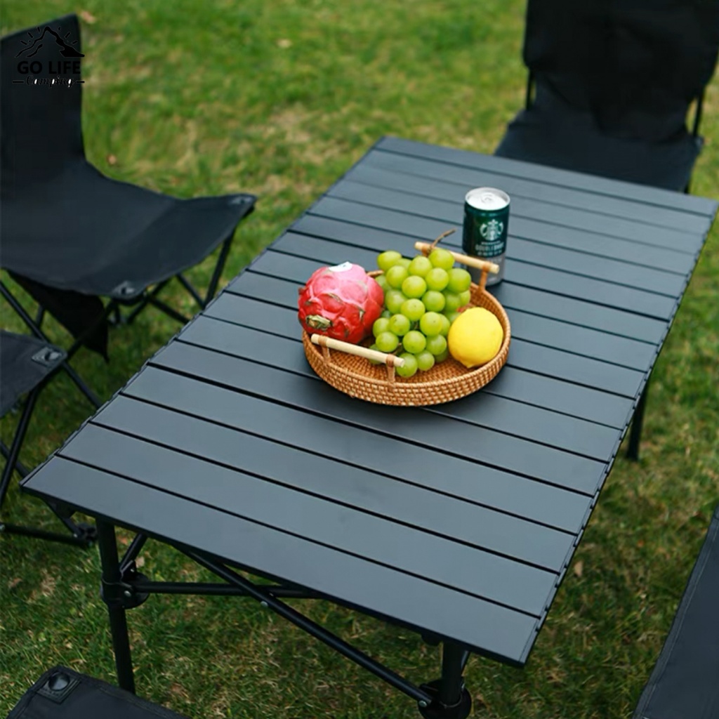 โต๊ะพับได้ โต๊ะพับแคมป์ปิ้ง Folding table แบบพกพา  กลางแจ้ง ในร่ม แคมป์ปิ้งปิกนิก พกพาสะดวก