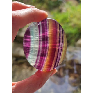 1 PC Fluorite Palm Stone Carving, Crystal Palm Carvings, Rai…