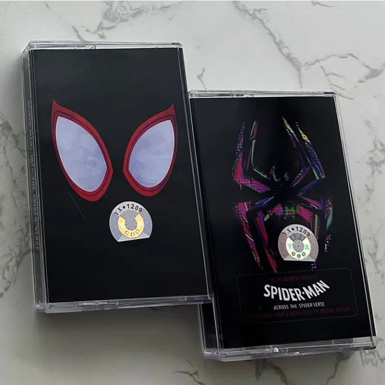 เทปคาสเซ็ต Spider-Man Into The Spider + Across the Spider-Verse 2 ชิ้น