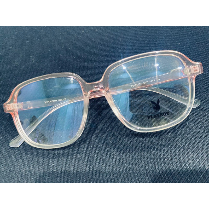 ส่งต่อ กรอบแว่น สายตา Playboy ทรงเหลี่ยม PB35793 C4 size 53