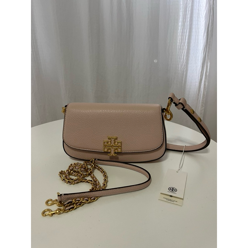 กระเป๋า TORY BURCH ของแท้ 100% (ของ Outlet) รุ่น BRITTEN CONVERTIBLE CROSSBODY