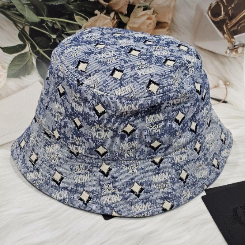 ✔ ของแท้ 100% ✧.* New พร้อมส่ง ✧.* Mcm Bucket Hat