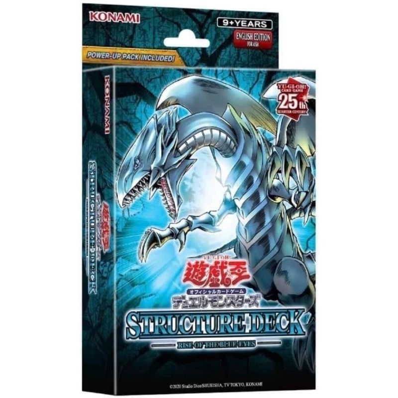 [สินค้าพร้อมส่ง] Yu-Gi-Oh! Asia EnglishStructure Deck : Rise of the Blue-Eyes [SDRB]