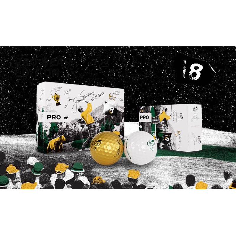 ลูกกอล์ฟ Vice Golf X Jack Nicklaus Special Limited Pro Bear Edition