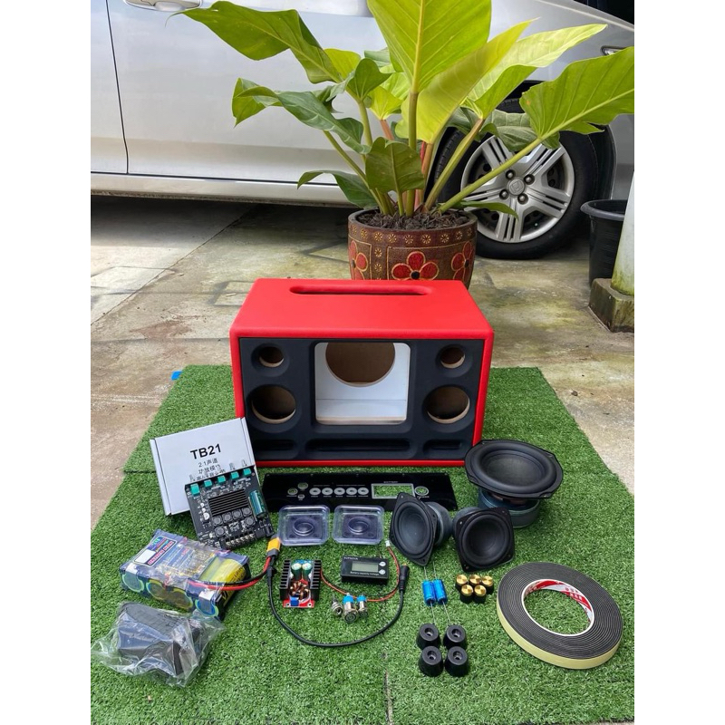 ชุดคิท นำไปประกอบเอง แบนพาส 5.25 รวมอคิลิคหน้า