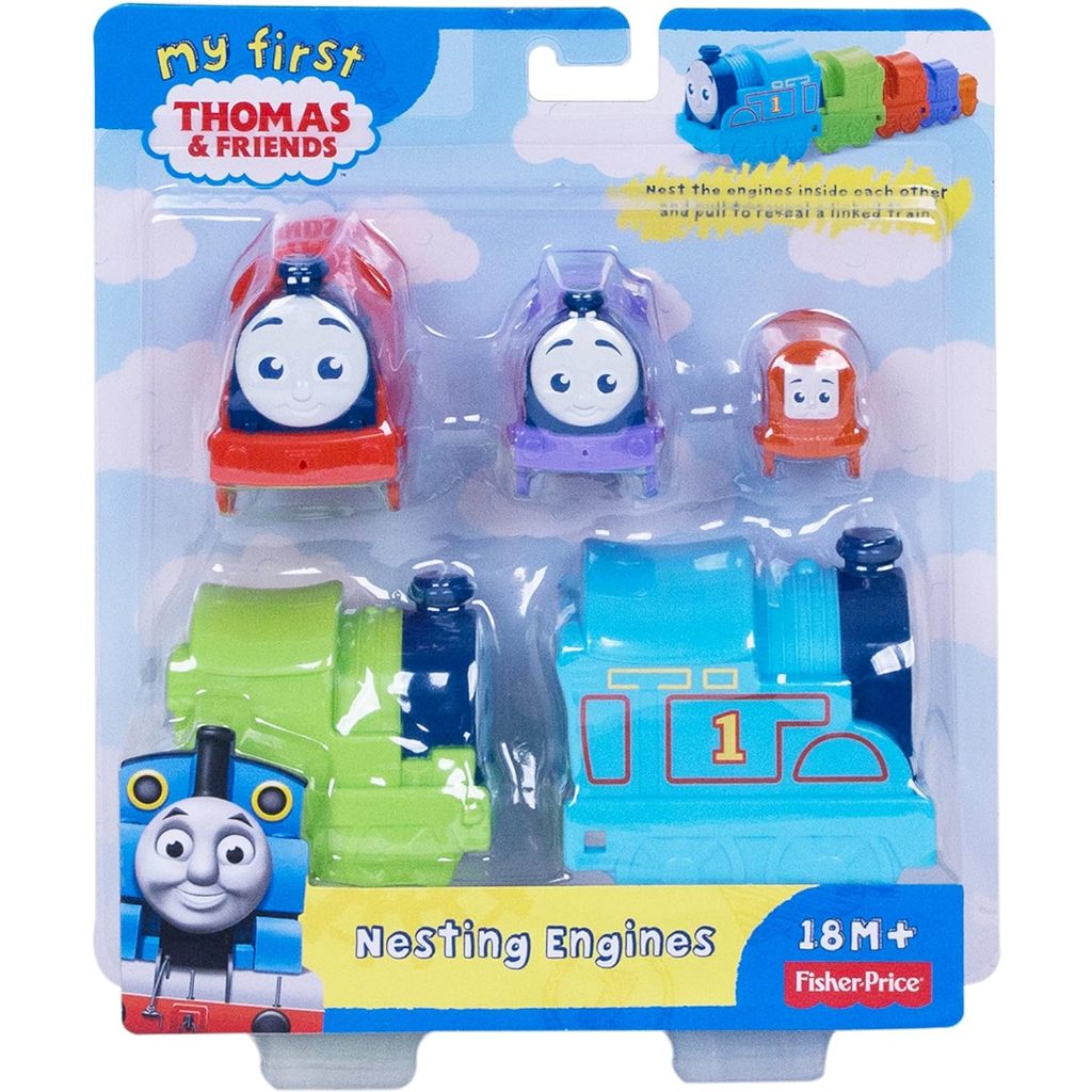 My First Thomas & Friends, Nesting Engines เซตรถโทมัส นำมาเรียงต่อกันได้คะ สินค้าเสริมพัฒนาการสำหรับเด็กเล็กคะ ของแท้