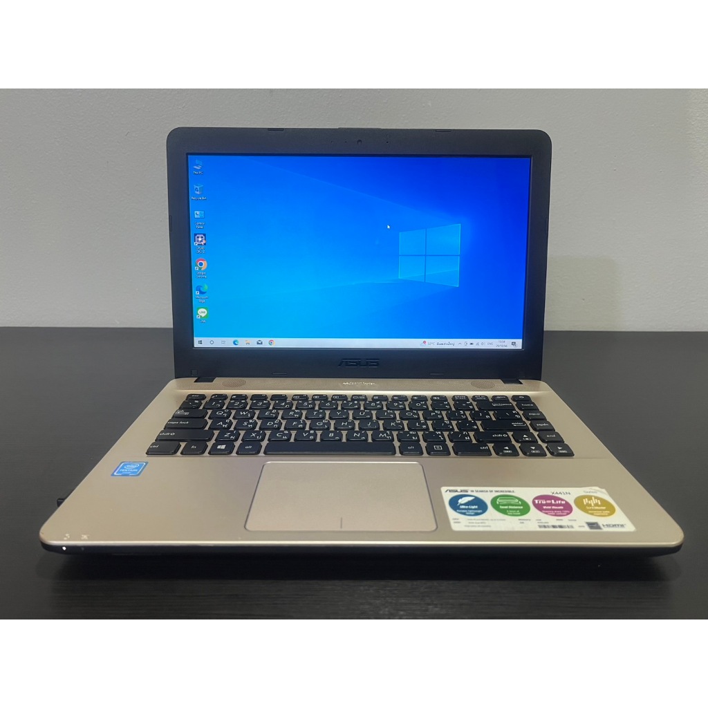 โน๊ตบุ๊คมือสอง Asus X441N CPU Pentium N4200แรม 4gb hhd 500gb ทำงาน ได้สบาย (จอ 14 นิ้ว slim ) ราคาโป