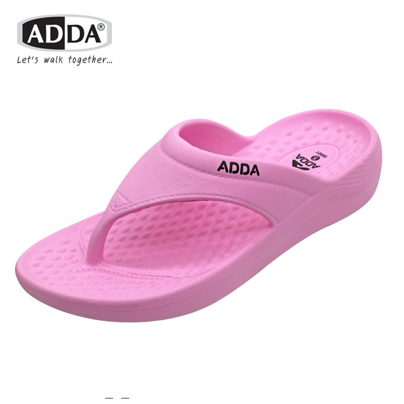 รองเท้าแตะADDAรองเท้าแตะรุ่น58901แบบหูหนีบของผู้หญิงมีสีชมพูดำฟ้าเทาครีมมีไซร์4-6พร้อมส่ง