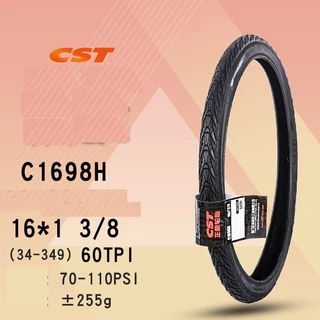 ยางนอกขอบลวด CST 16x1 3/8 (349) แพค 1 เส้น