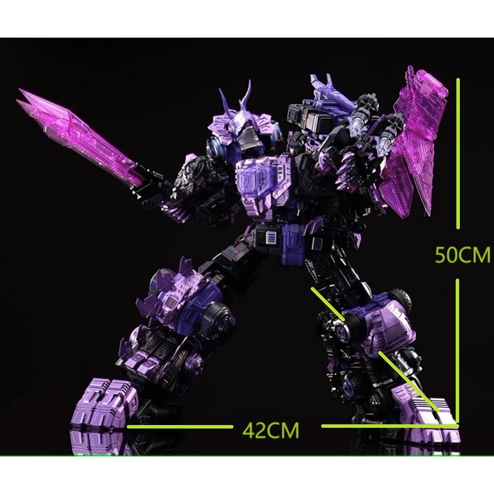 50cm 绝创 5 in 1 SRK-00 DARK SHURA KING 暗黑修罗王 机器恐龙 Robot Transformers Dinosaur หาตัวจับยาก หม้อแปลงไฟฟ้า