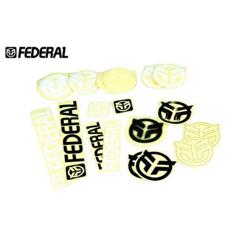 สติ๊กเกอร์ Federal 18pc Sticker Pack