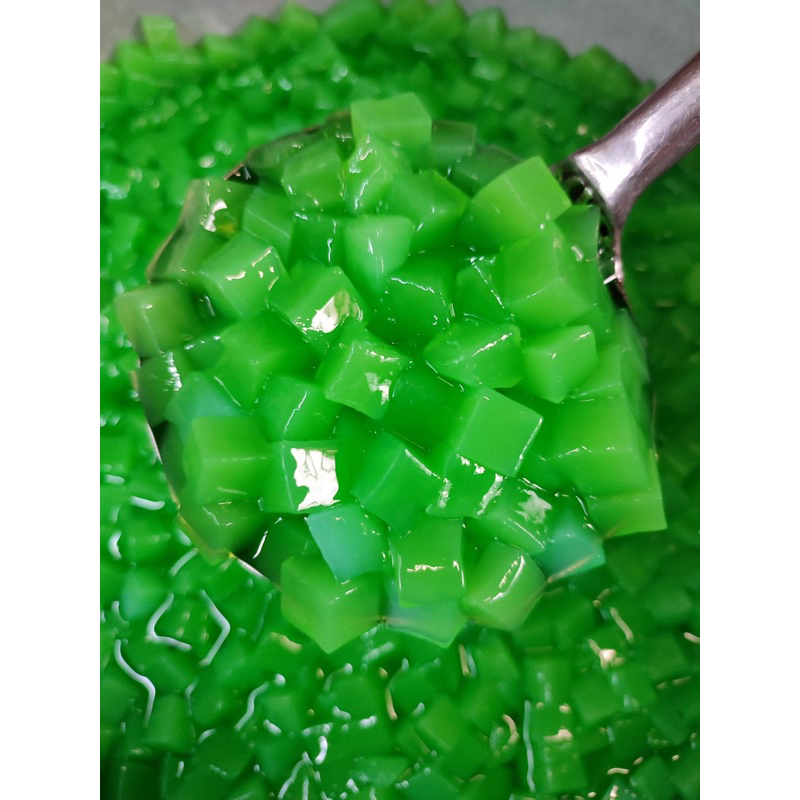 วุ้นมะพร้าวสีเขียว วุ้นมะพร้าวในน้ำเชื่อม เครื่องน้ำแข็งใส น้ำหนัก วุ้นมะพร้าวเครื่องใส่ไอศครีม