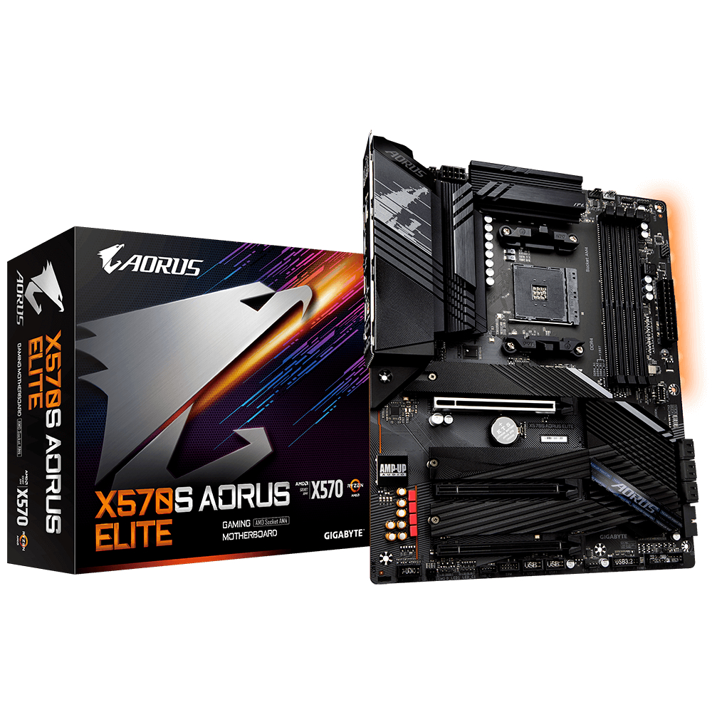 [มือ1] AM4 GIGABYTE X570S AORUS ELITE ประกันศูนย์ พร้อมส่ง