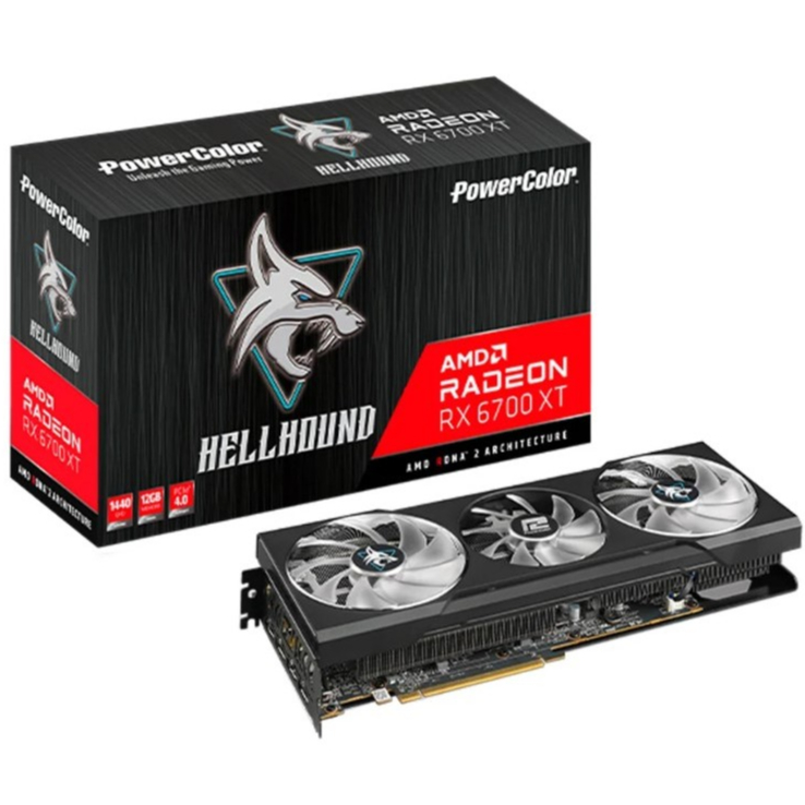 PowerColor RX6700 XT HELLHOUND 12GB DDR6