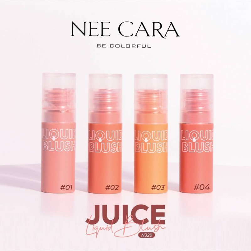บลัชออน เนื้อลิควิค NEECARA JUICE LIQUID BLUSH N329