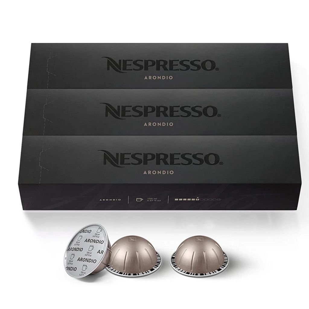 NESPRESSO Vertuo ARONDIO GRAN LUNGO Coffee 30 Capsules เนสเพรสโซ เวอทัว อโรนดิโอ้ กาแฟคั่วบด แคปซูล
