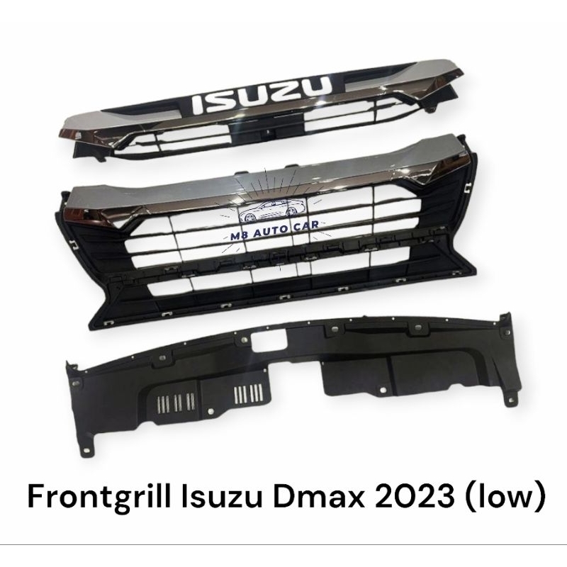 กระจังหน้า Isuzu Dmax 2023 ตัวสูง และ ตัวเตี้ย Front grill Isuzu D-max