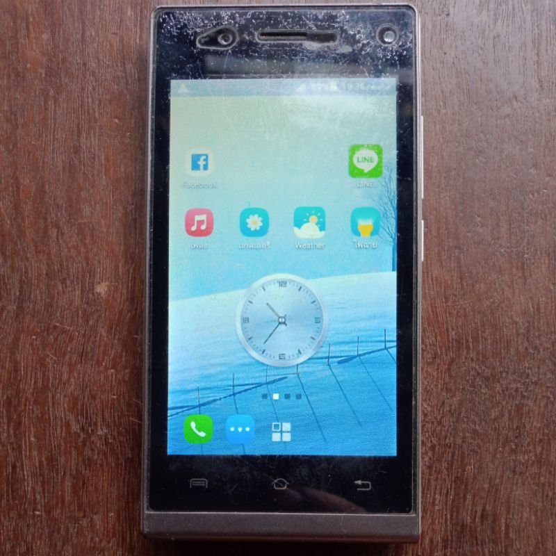 โทรศัพท์มือถือมือสอง AIS Lava iris 550 ใช้งานปกติ