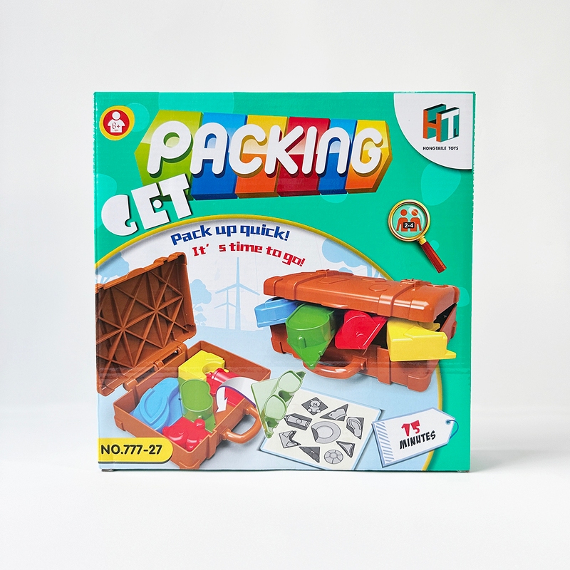 เกมแพ็คกระเป๋า Get packing บอร์ดเกมเด็ก Vanda learning