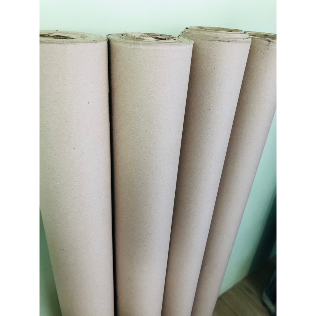 กระดาษคราฟท์ ความหนา 140 แกรม หน้ากว้าง48" ยาว 20 ม. น้ำหนัก 5 กก / ม้วน  ราคา 190 บาท/ม้วน