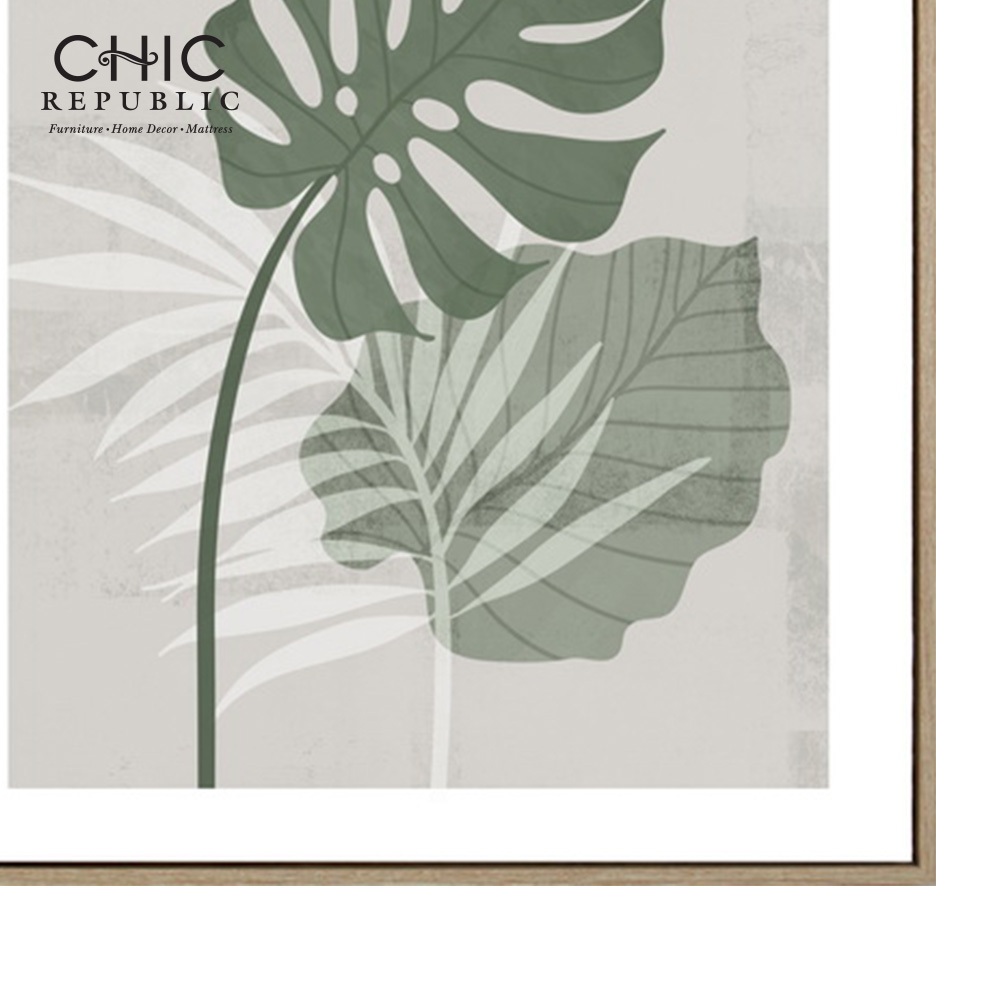 ภาพติดฝาผนัง CHIC REPUBLIC รุ่น JEFA-B/40X50 สีไม้ธรรมชาติ/หลากสี_1