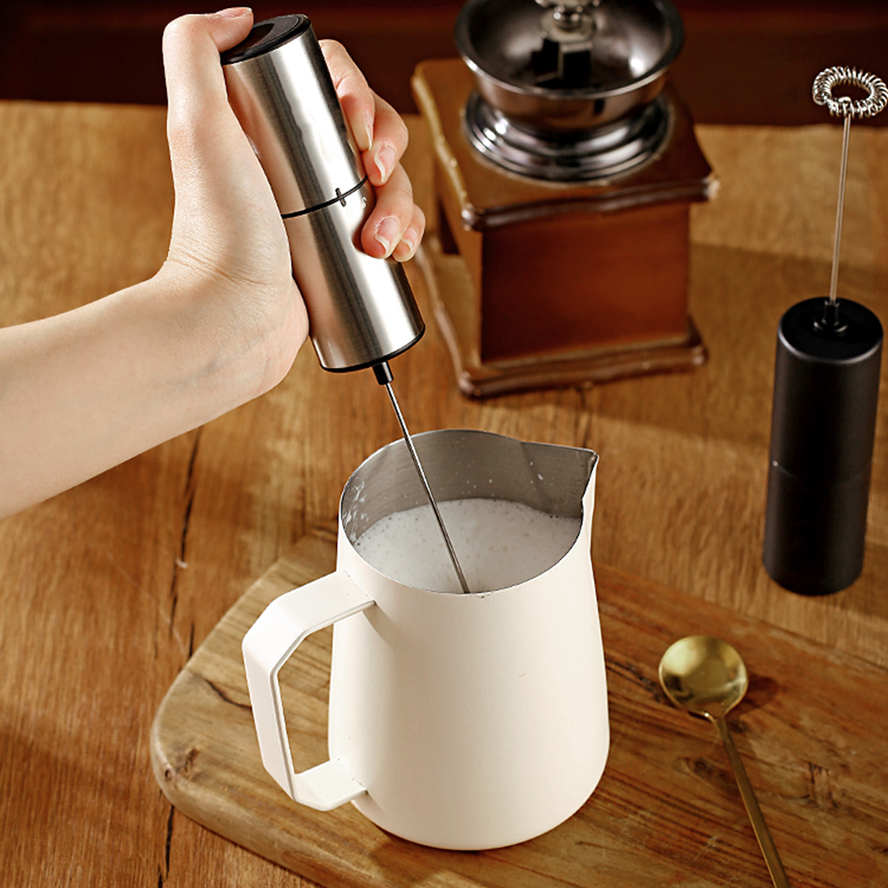 สินค้าพร้อมส่ง✔ เครื่องตีฟองนม milk frother