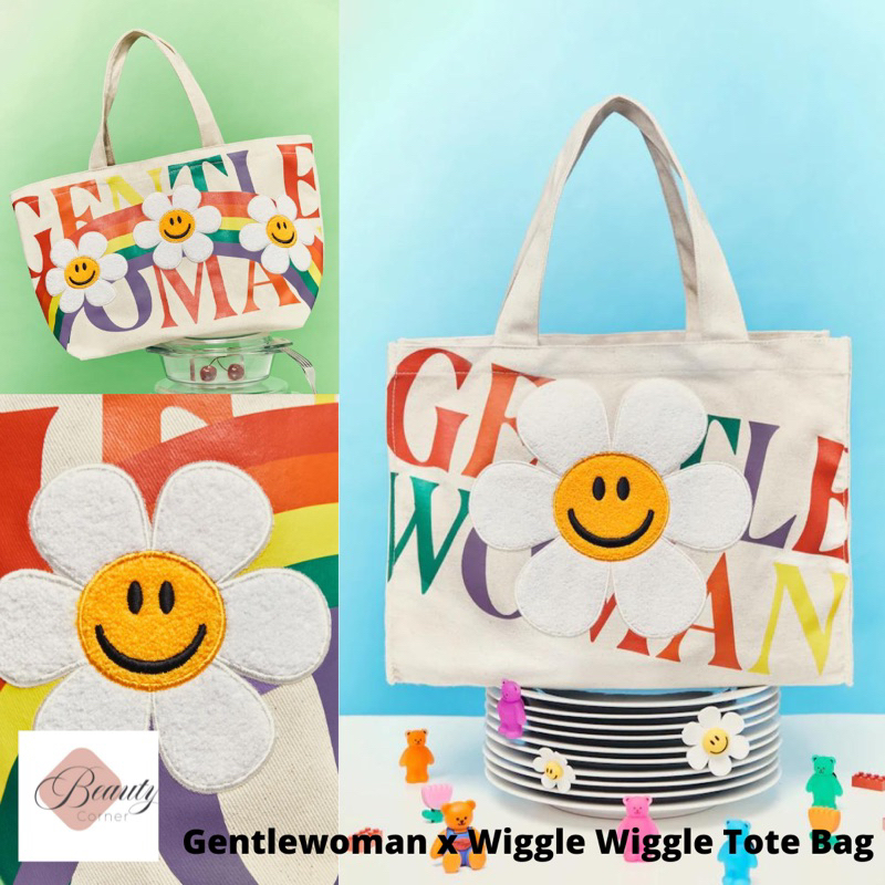 [พร้อมส่ง] กระเป๋า Gentlewoman x Wiggle Wiggle Tote Bag