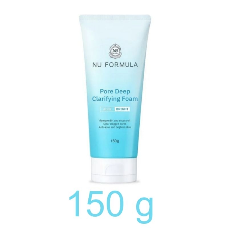 Nu Formula นู ฟอร์มูล่า พอร์ ดีพ แคลริฟายอิ้ง โฟม ACNE BRIGHT 40/150 g