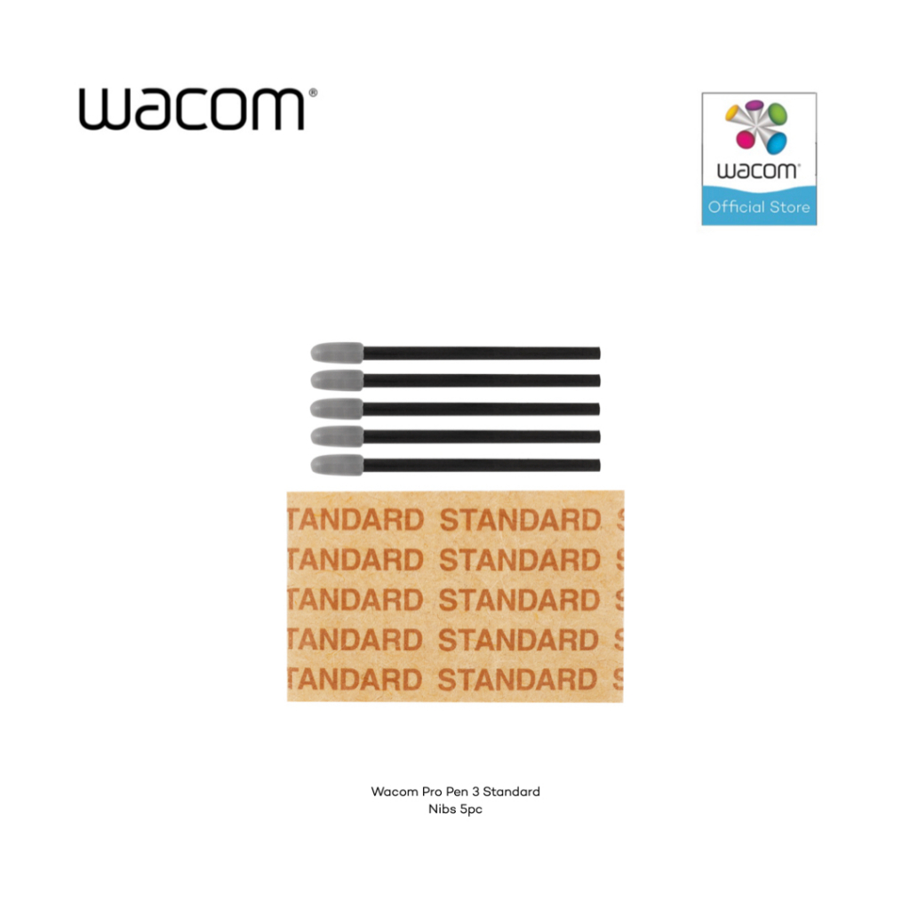Wacom Pro Pen 3 Standard Nibs (ACK24801Z) หัวปากกามาตรฐานของ Wacom Pro Pen 3 แพ็ค 5 ชิ้น