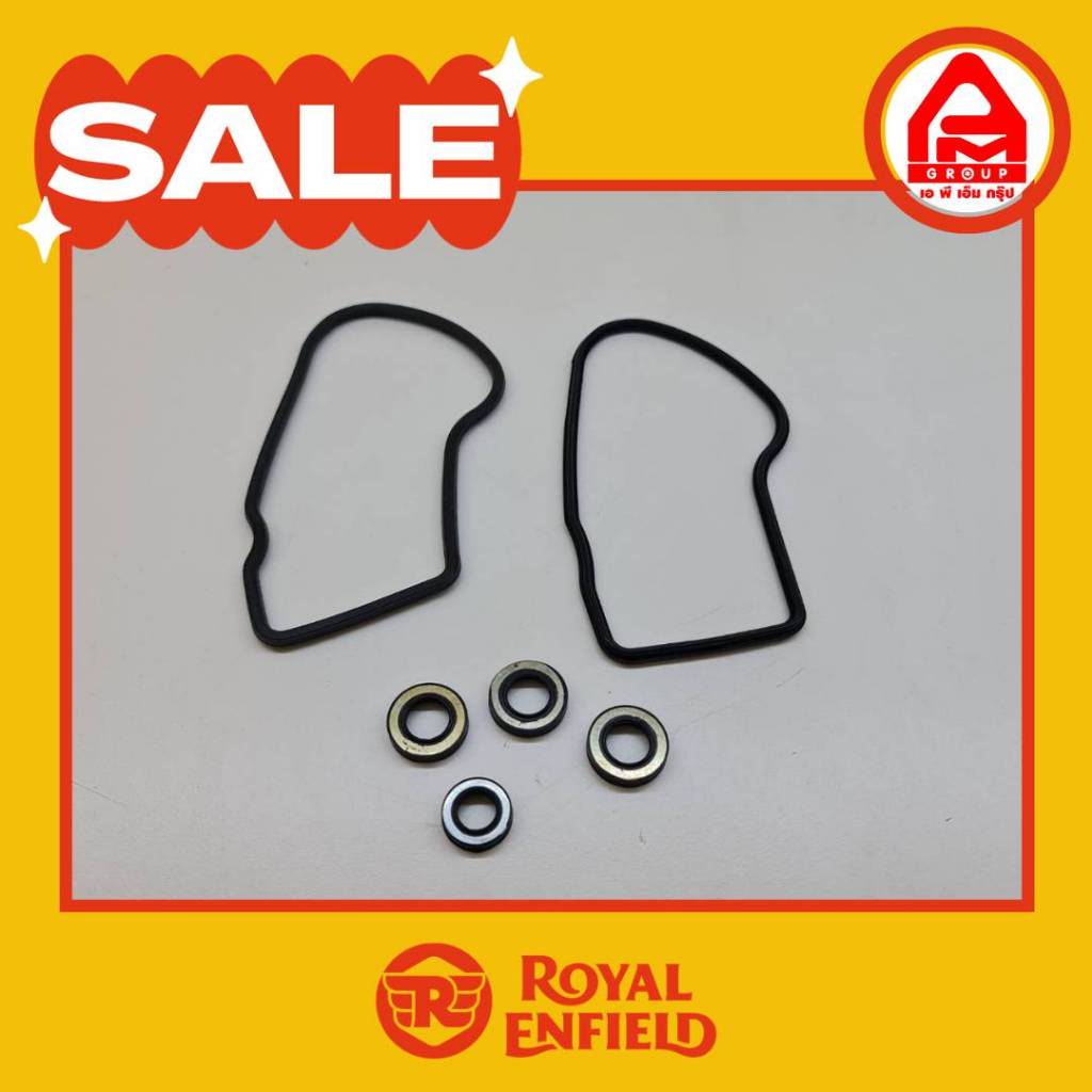 ปะเก็นฝาครอบวาล์ว รุ่น CLASSIC 500, BULLET 500, GT 535 แท้ Royal Enfield