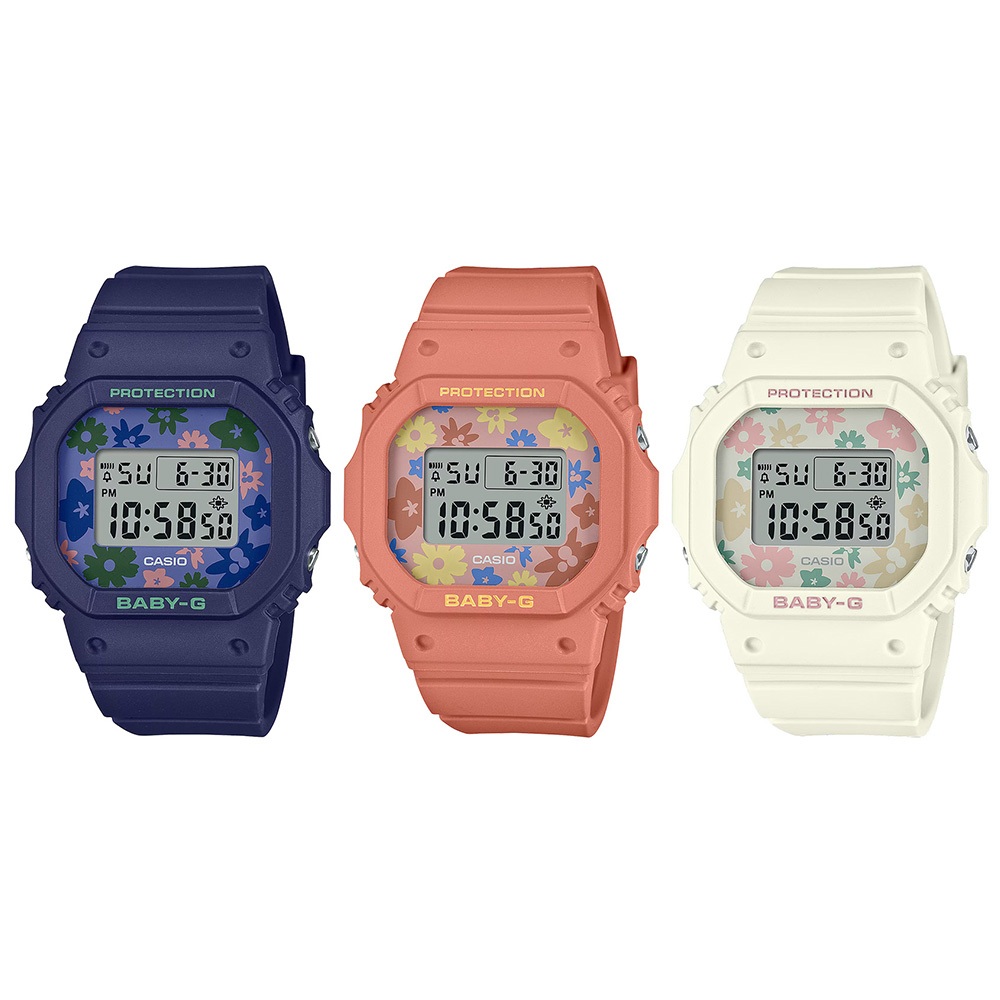 Casio Baby-G นาฬิกาข้อมือผู้หญิง รุ่น  BGD-565,BGD-565RP,(BGD-565RP-2,BGD-565RP-4,BGD-565RP-7)