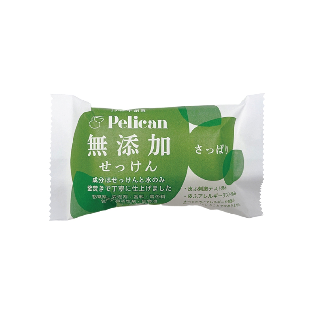 PELICAN ADDITIVE FREE SOAP (REFRESH) 100 g / สบู่ทำความสะอาดผิวกาย ให้ผิวสะอาด สดชื่น