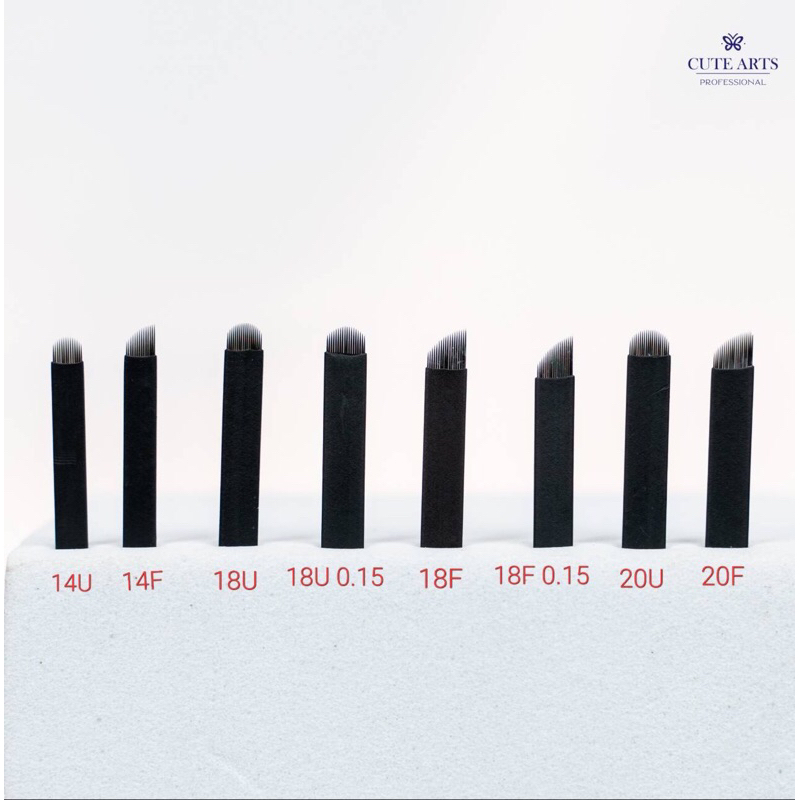 อุปกรณ์เติมสี GM เพ้นท์คิ้ว 18F 18U 14F 14U 20F 20U คุณภาพดี คิ้วลายเส้น