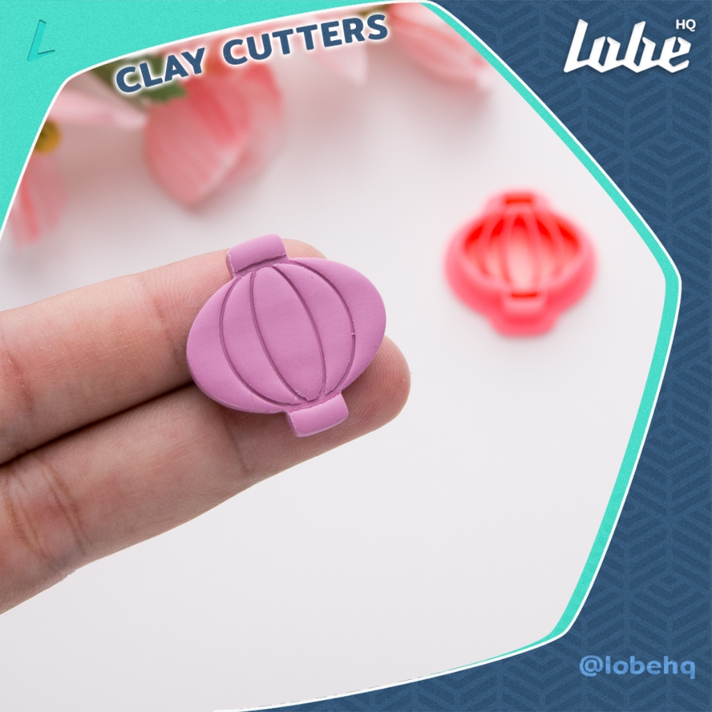 Lantern Shape A Imprint Clay Cutter/Polymer Clay Cutter/ Clay Tools/แม่พิมพ์ธีมตรุษจีน แม่พิมพ์กดดินโพลิเมอร์รูปทรงโคมไฟ