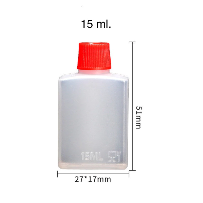 ขวดโชยุ ขวดซอส ทรงสี่เหลี่ยม ขนาด 6 ml. 15ml. 33ml. 48ml. thumbnail 8
