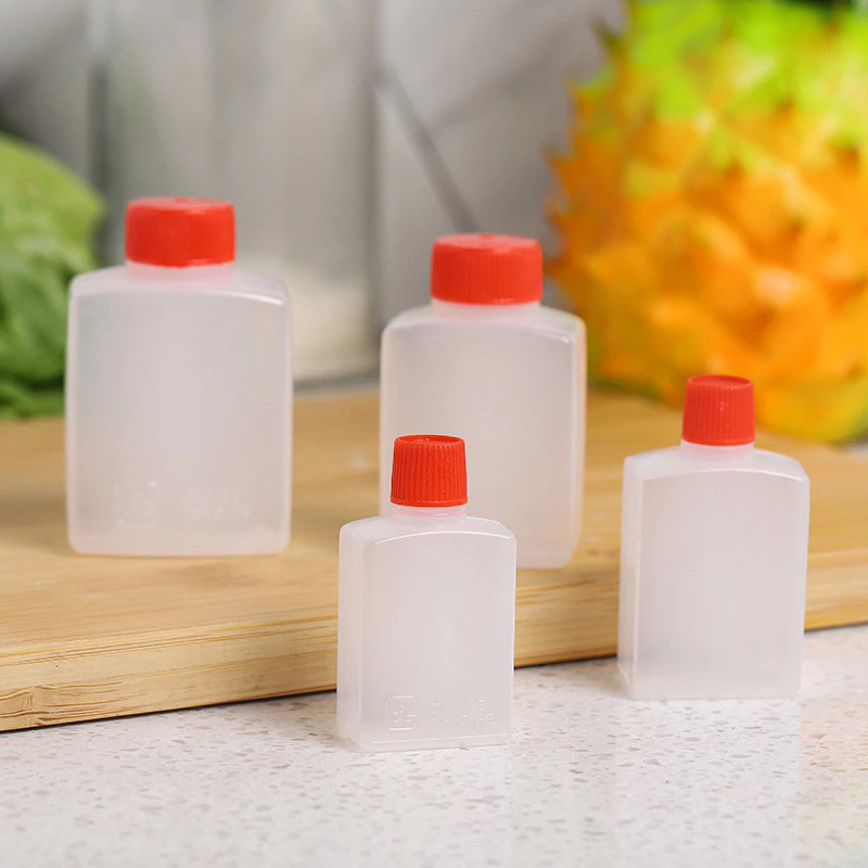 ขวดโชยุ ขวดซอส ทรงสี่เหลี่ยม ขนาด 6 ml. 15ml. 33ml. 48ml. thumbnail 3