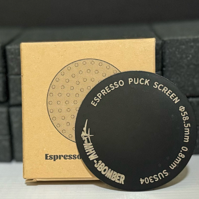 💦พร้อมส่ง💦แผ่นช่วยกระจายน้ำ Espresso Puck Screen Filter Screen ขนาด 58.5 / 53 / 51 MHW-3Bomber