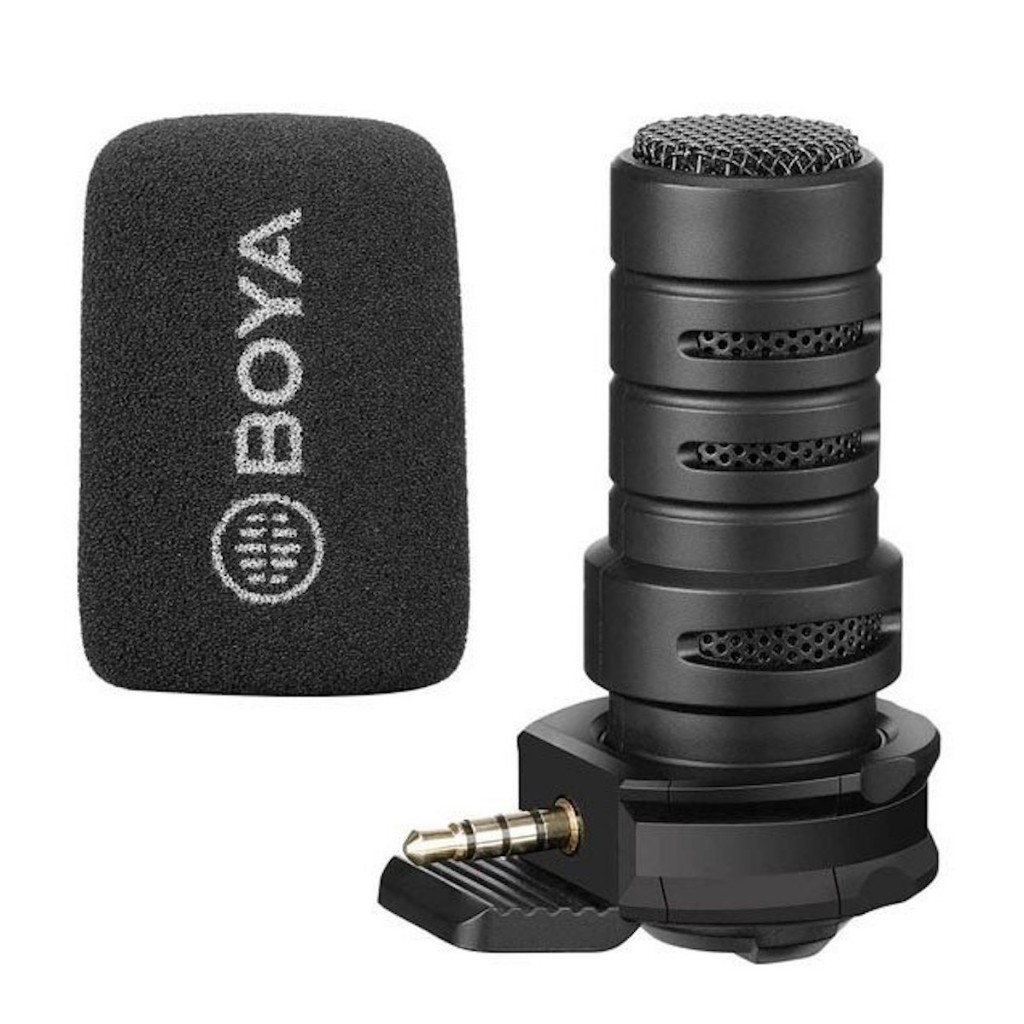 BOYA BY-A7H Plug-In Condenser Microphone-ไมโครโฟน 3.5 มม.BOYA