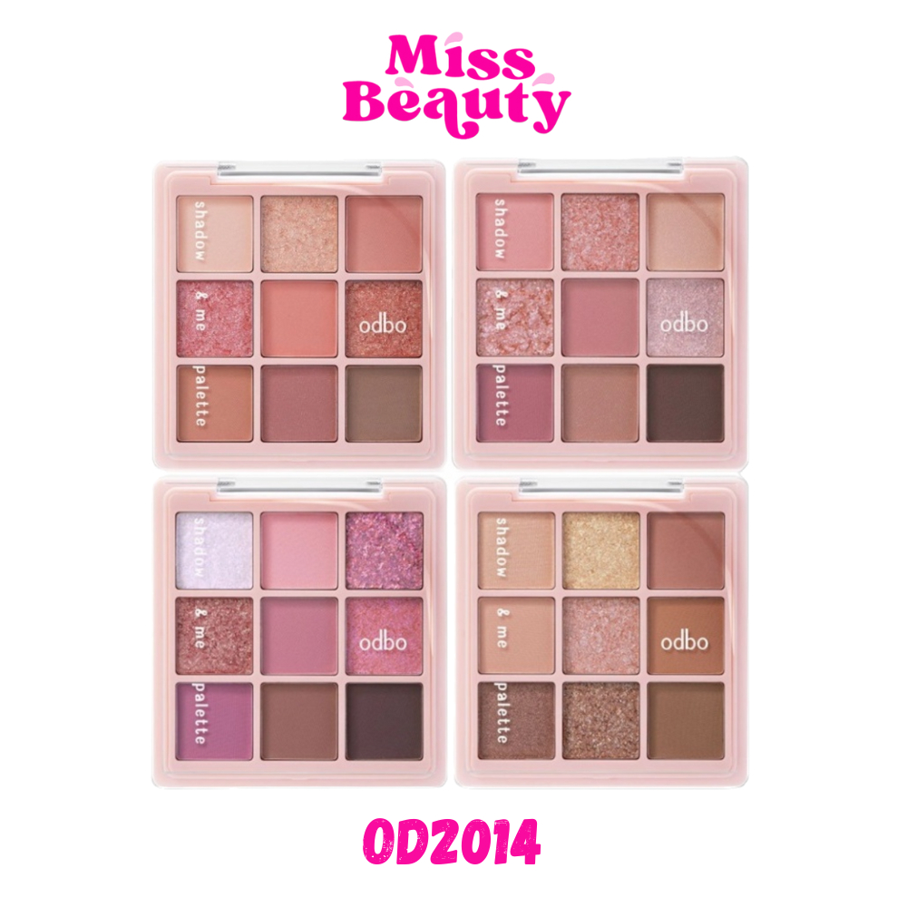(OD2014) โอดีบีโอ แชโดว์ แอนด์ มี พาเลท ODBO Shadow&Me Palette 6.5g