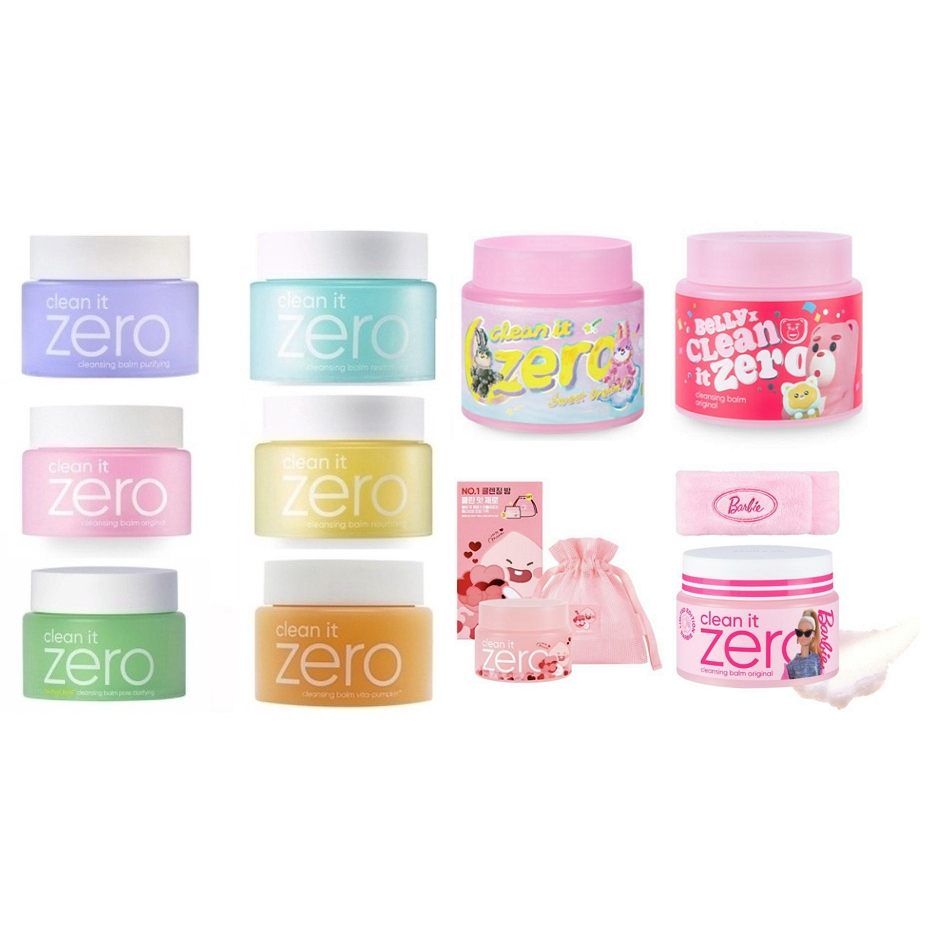 Banila Co Clean It Zero Cleansing Balm Original, Purifying, Revitalizing, Nourishing, Pumpkin, Pore, YISLOW 100ml, 180ml