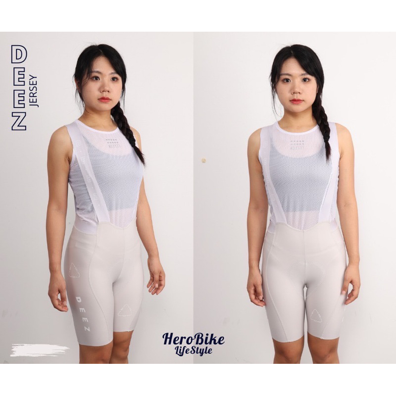 Bib Shorts DEEZ ปลายขา Seamless [ผู้หญิง]