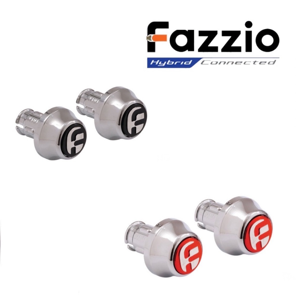 จุกปิดปลายแฮนด์ (FAZZIO) มีให้เลือก 2 สี สีส้ม สีดำ