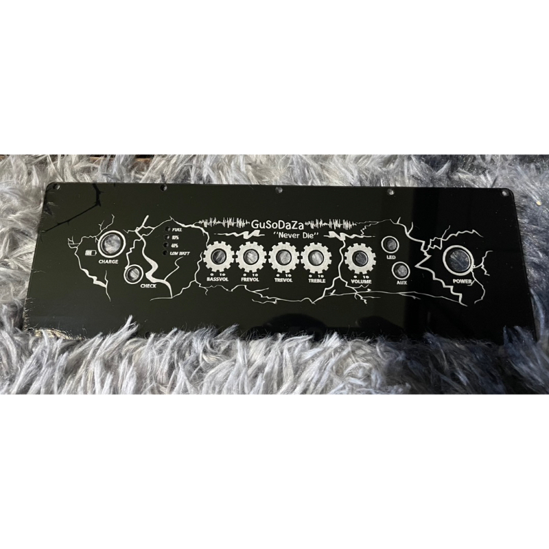 เพลทลำโพงบลูทธู วัดแบตไฟเม็ด แจ้งแก้ไขทางแชท(ลายสายฟ้า) ไม่ย้ายวอลุ่ม