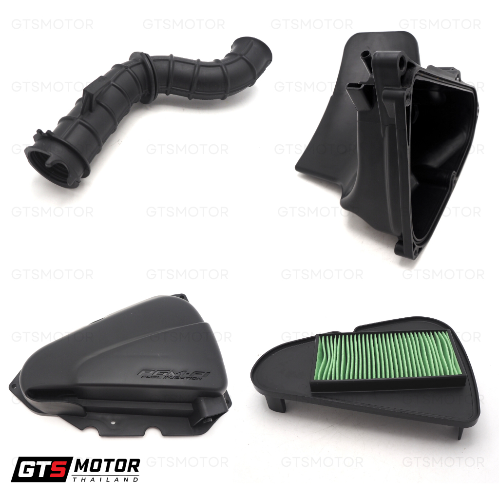 แท้ศูนย์ 100%!! ชุดหม้อกรองอากาศ หม้อกรองอากาศ สำหรับ Honda Scoopy i (2012-2016) , Honda Zoomer X ไส้กรองอากาศ แท้ฮอนด้า