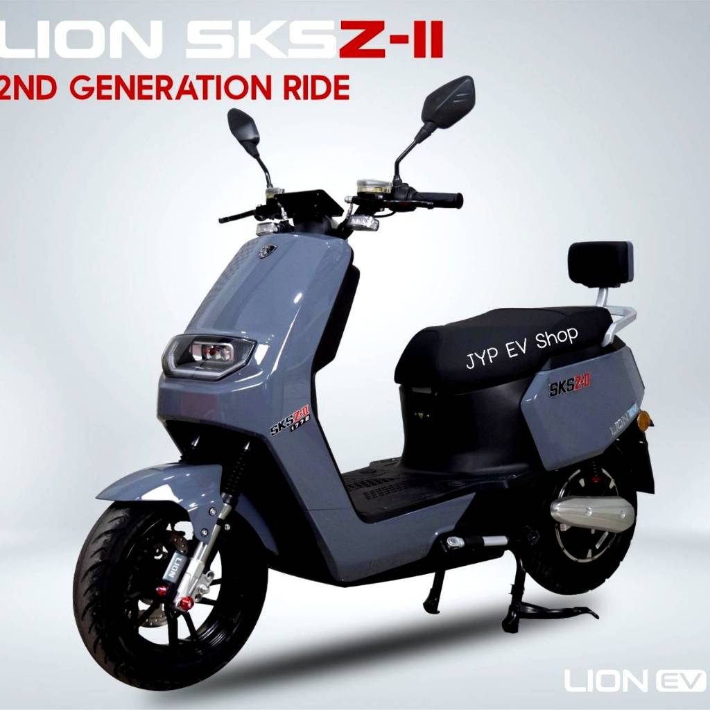 DD มอเตอร์ไซค์ไฟฟ้า รถไฟฟ้า Lion SKS Z2 Gen3 จดทะเบียนได้ 2000 Watt รุ่น Lion Z2 รุ่นใหม่!!