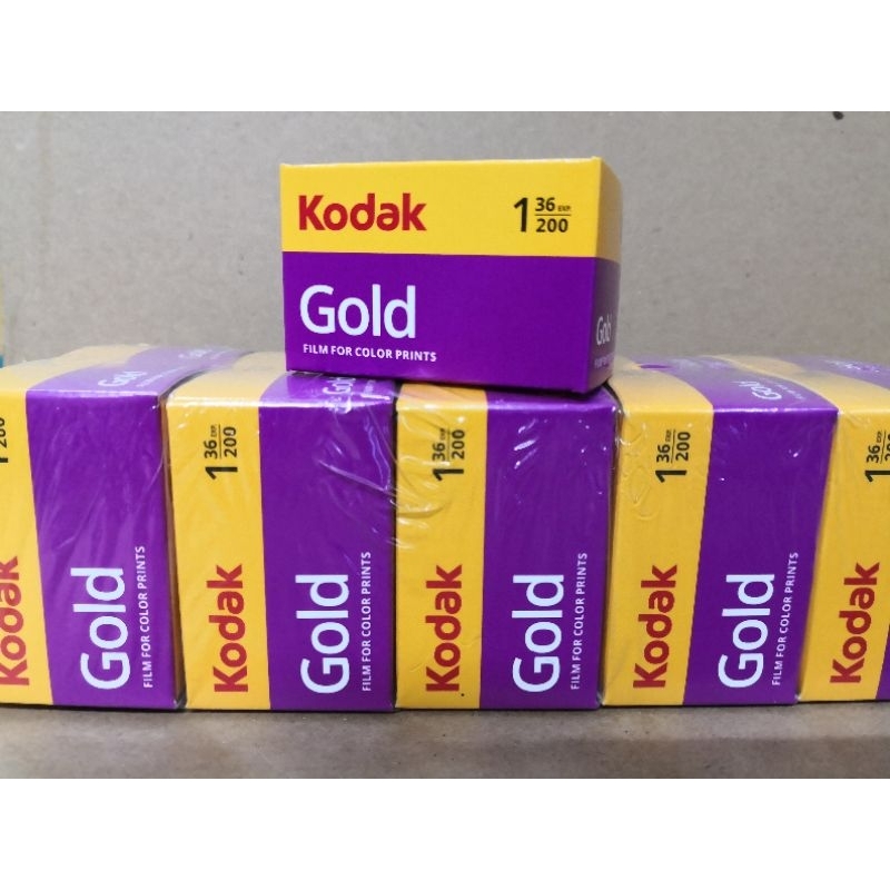 ฟิล์มสี​ Kodak​ Gold200​.ฟิล์ม​135​ -​ 36​รูป​ กล่องรุ่นใหม่ (11/2026)